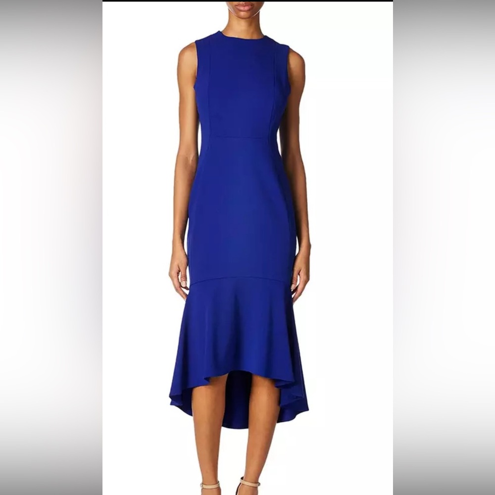 Calvin Klein Women's Flounce Hem Dress